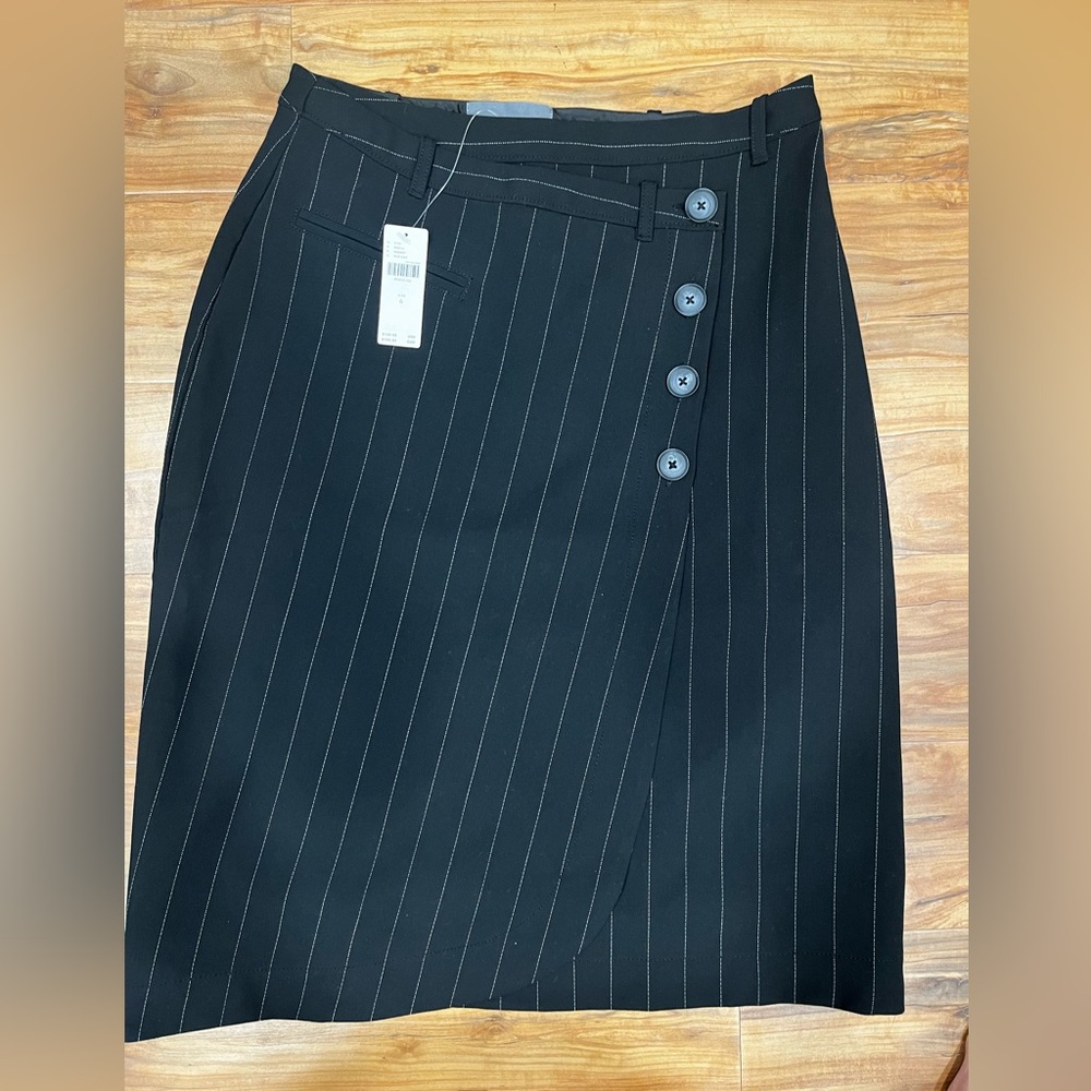 Anthropologie Pin Striped skirt